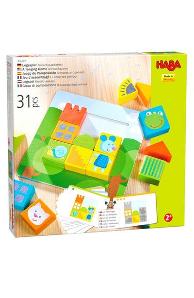 HABA HABA Animal Squares Arranging Game
