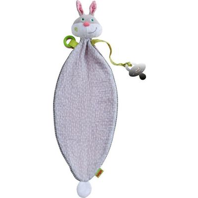 HABA HABA Bunny Hops Baby Blanket and Crinkle Toy