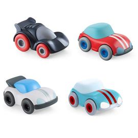 HABA HABA Cars Race Car Bundle - Set of 4 Momentum Motor Vehicles