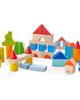 HABA HABA Colored Wooden Building Blocks - 46 Piece Set - 1
