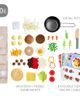 HABA HABA Creative Play - Fresh Box - Pretend Play Meal Kit with Recipe Cards - 3