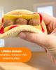 HABA HABA Creative Play - Fresh Box - Pretend Play Meal Kit with Recipe Cards - 4