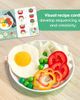 HABA HABA Creative Play - Fresh Box - Pretend Play Meal Kit with Recipe Cards - 5