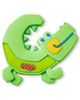 HABA HABA Crocodile Silicone Teething and Grasping Baby Toy - 1
