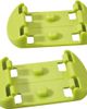 HABA HABA Kullerbu Expansion Set - Floor Connectors - 8 Piece Set for Flat Layouts - 4