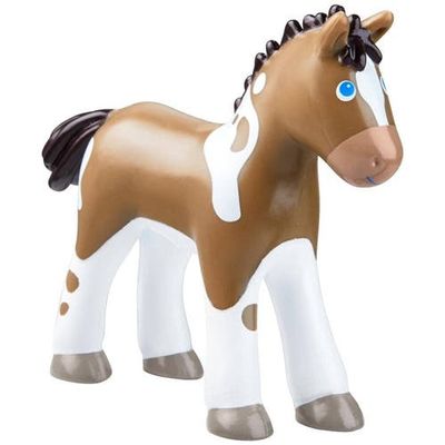 HABA HABA Little Friends Foal Abby - 3.75" Farm Animal Toy Horse Figure