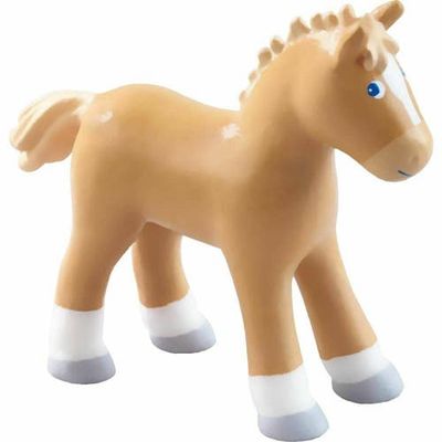 HABA HABA Little Friends Foal Lissi - 3.75" Farm Animal Toy Horse Figure