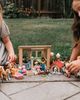 HABA HABA Little Friends Foal Lissi - 3.75" Farm Animal Toy Horse Figure - 5