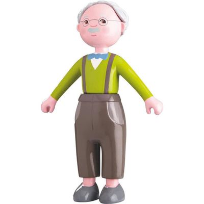HABA HABA Little Friends Grandpa Kurt - 4.5" Dollhouse Toy Figure