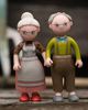 HABA HABA Little Friends Grandpa Kurt - 4.5" Dollhouse Toy Figure - 3