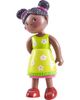 HABA HABA Little Friends Naomi - 3.75" Girl Dollhouse Toy Figure with Pig Tails - 2