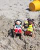 HABA HABA Little Friends Naomi - 3.75" Girl Dollhouse Toy Figure with Pig Tails - 3