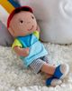 HABA HABA Snug Up Gabriel - 10" Machine Washable Soft Doll - 2