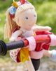 HABA HABA Soft Doll's Bike Seat Flower Meadow - 2
