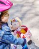 HABA HABA Soft Doll's Bike Seat Flower Meadow - 5