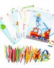 HABA HABA Stabix Wooden Arranging and Matching Game Montessori Toy - 1
