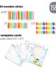 HABA HABA Stabix Wooden Arranging and Matching Game Montessori Toy - 3