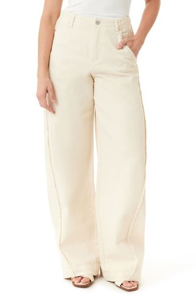 Habitual Habitual Aiden Frayed Relaxed Barrel Wide Leg Jeans