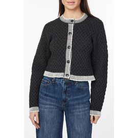 Habitual Habitual Crewneck Crop Cardigan