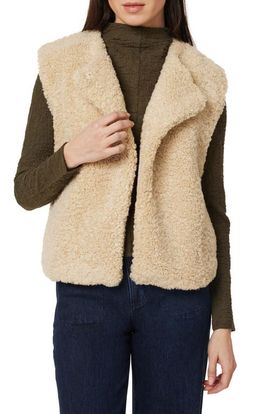 Habitual Habitual Faux Shearling Vest
