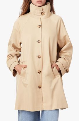 Habitual Habitual High Neck Trench Coat