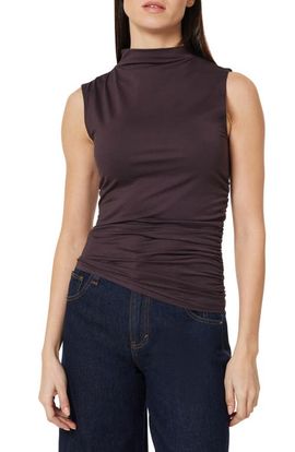 Habitual Habitual Ruched Sleeveless Top