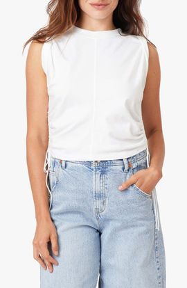 Habitual Habitual The Luna Cinched Cotton Top