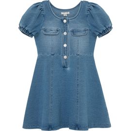 Habitual Kids Habitual Kids Kids' Puff Sleeve Fit & Flare Knit Dress
