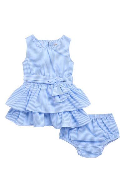 Habitual Kids Habitual Kids Stripe Tiered Dress with Bloomers