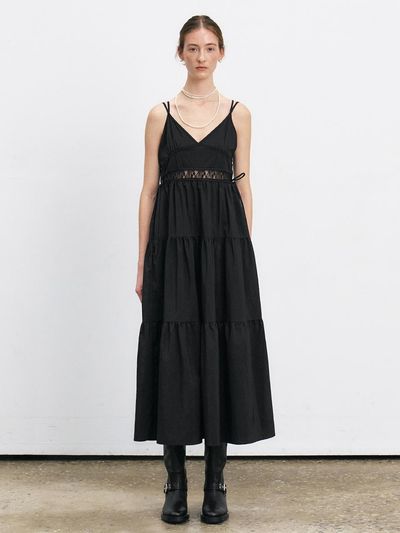 HACIE Sleeveless Bustier Flare Dress