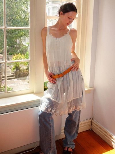 Hackesch Bohemian Dress [Cream]