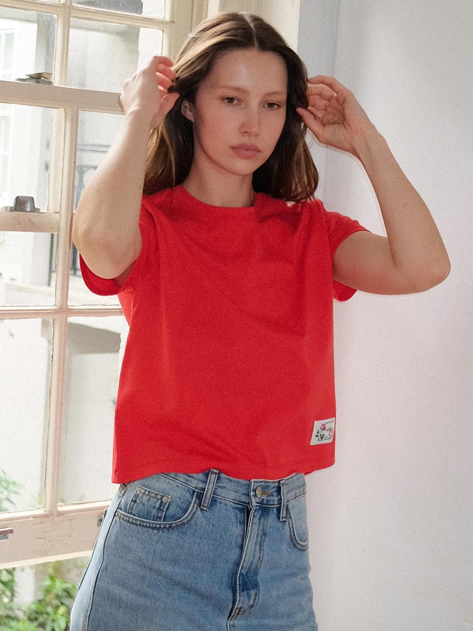 Hackesch Roz T-Shirt [Red]
