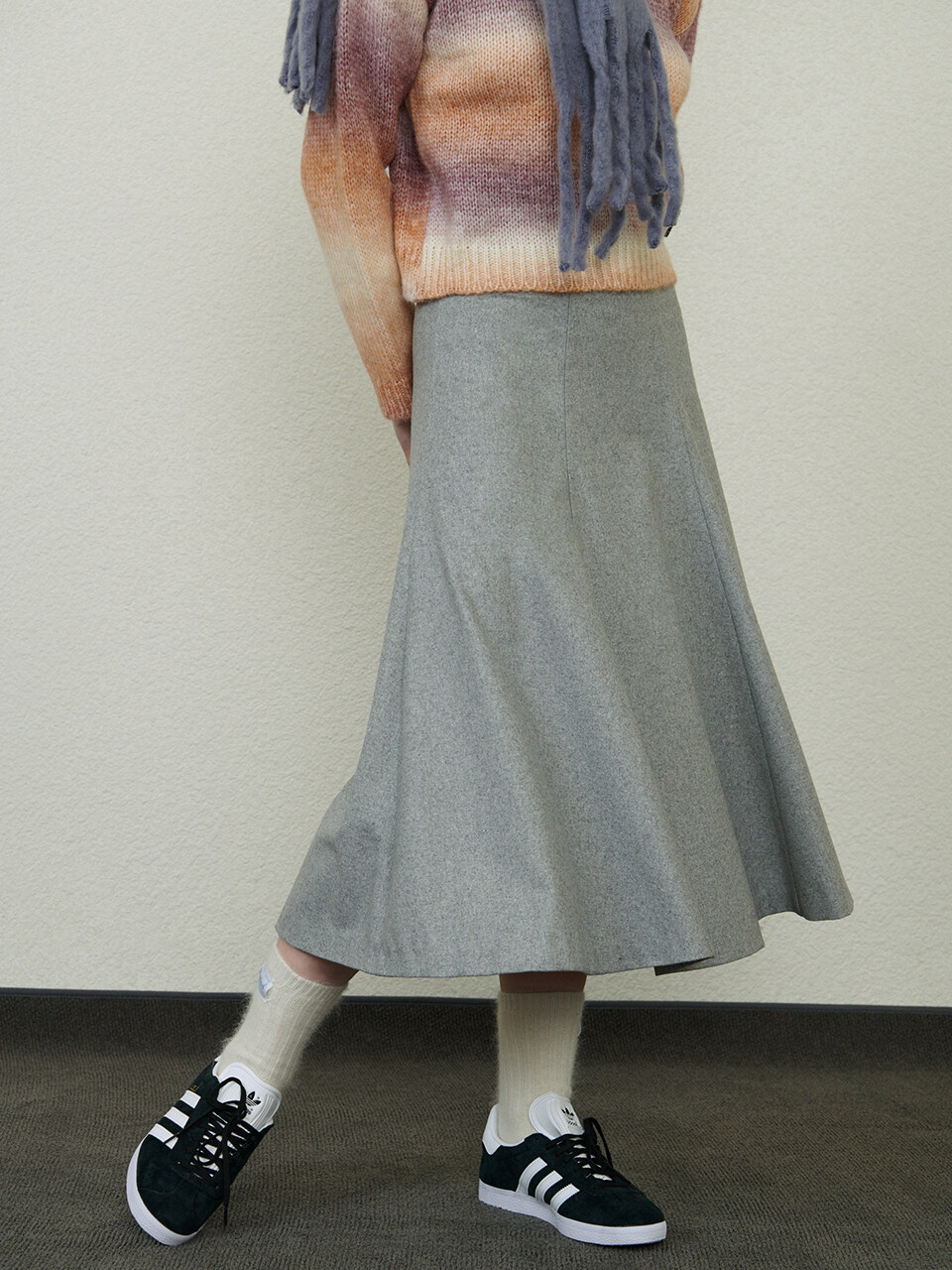 Hackesch Sayz Skirt_Gray