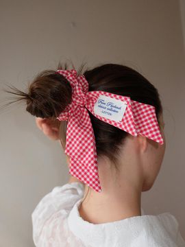 Hackesch Vella Scrunchie [Cranberry]