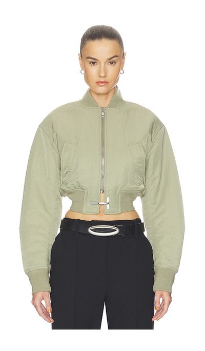 HAELO HAELO Crop Bomber Jacket