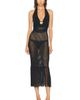 HAELO HAELO Double Two-toned Fringe Dress - 1