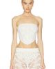 HAELO HAELO Feather Lace Corset - 1