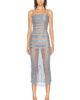 HAELO HAELO Gradiated Embellished Dress - 1