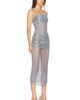 HAELO HAELO Gradiated Embellished Dress - 2