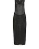 HAELO HAELO Layered Cowl Neck Hotfix Dress - 5