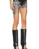 HAELO HAELO Metallic Lace Miniskirt - 2