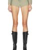 HAELO HAELO Open Lace Up Micro Shorts - 1