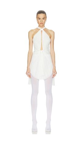 HAELO HAELO Pleated Drape Dress