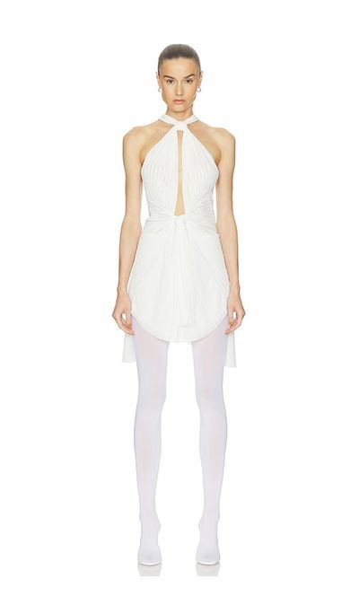 HAELO HAELO Pleated Drape Dress