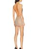 HAELO HAELO Rhinestone Halter Mini Dress - 3