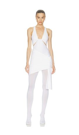HAELO HAELO Twist Drape Tank Dress