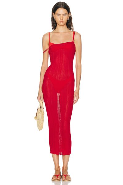 HAIGHT. HAIGHT. Ivana Midi Knit Dress