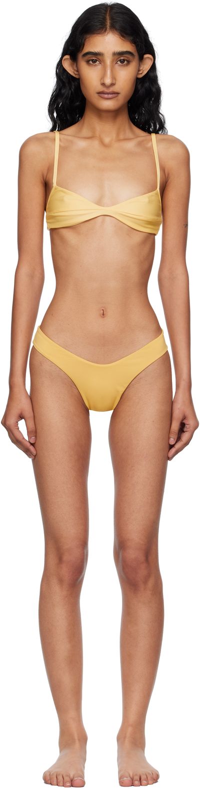 Haight Haight Yellow Monica & Leila Bikini