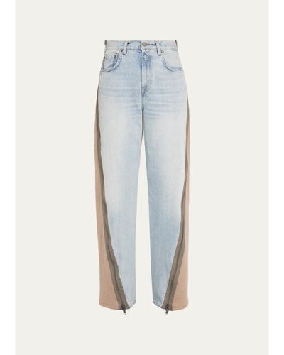 HAIKURE Bonnie Zip Marfa Straight-Leg Jeans