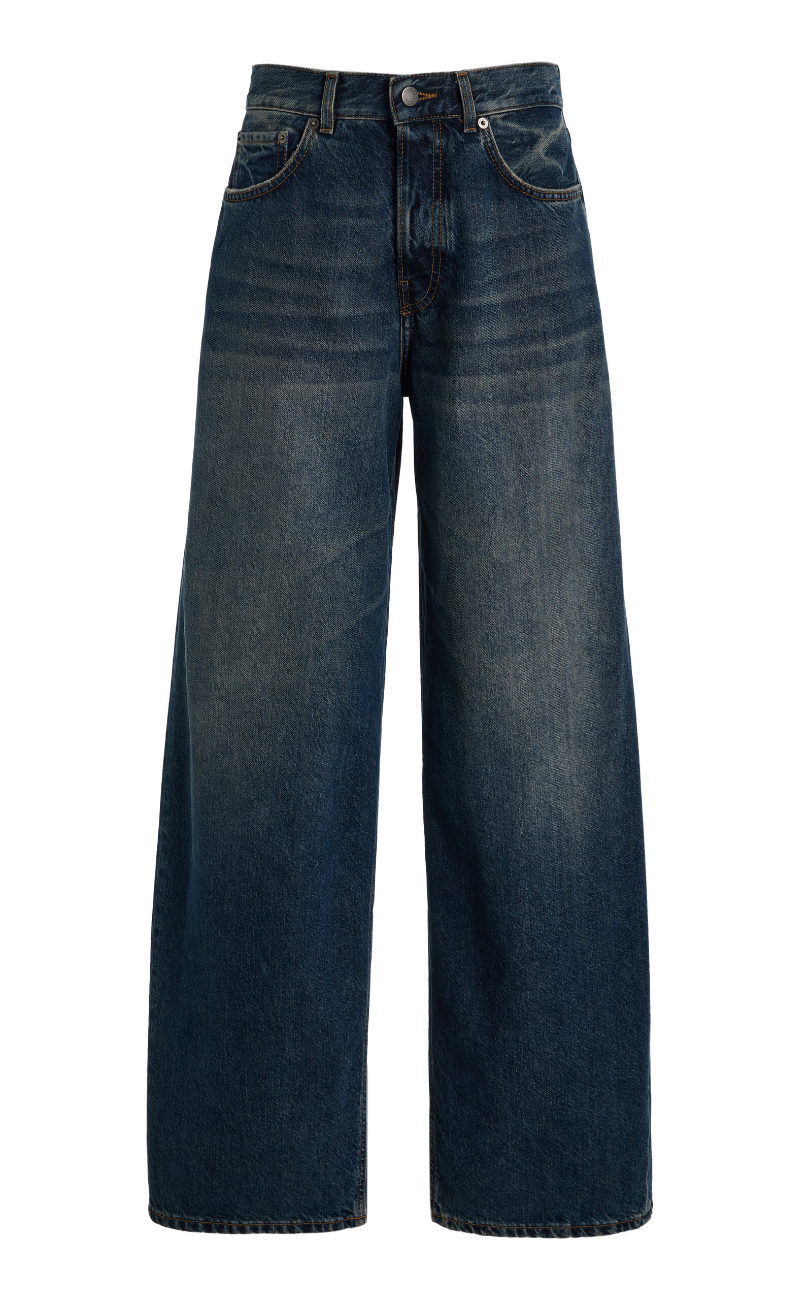 HAIKURE HAIKURE Bethany Rigid LowRise WideLeg Jeans Dark Wash 29